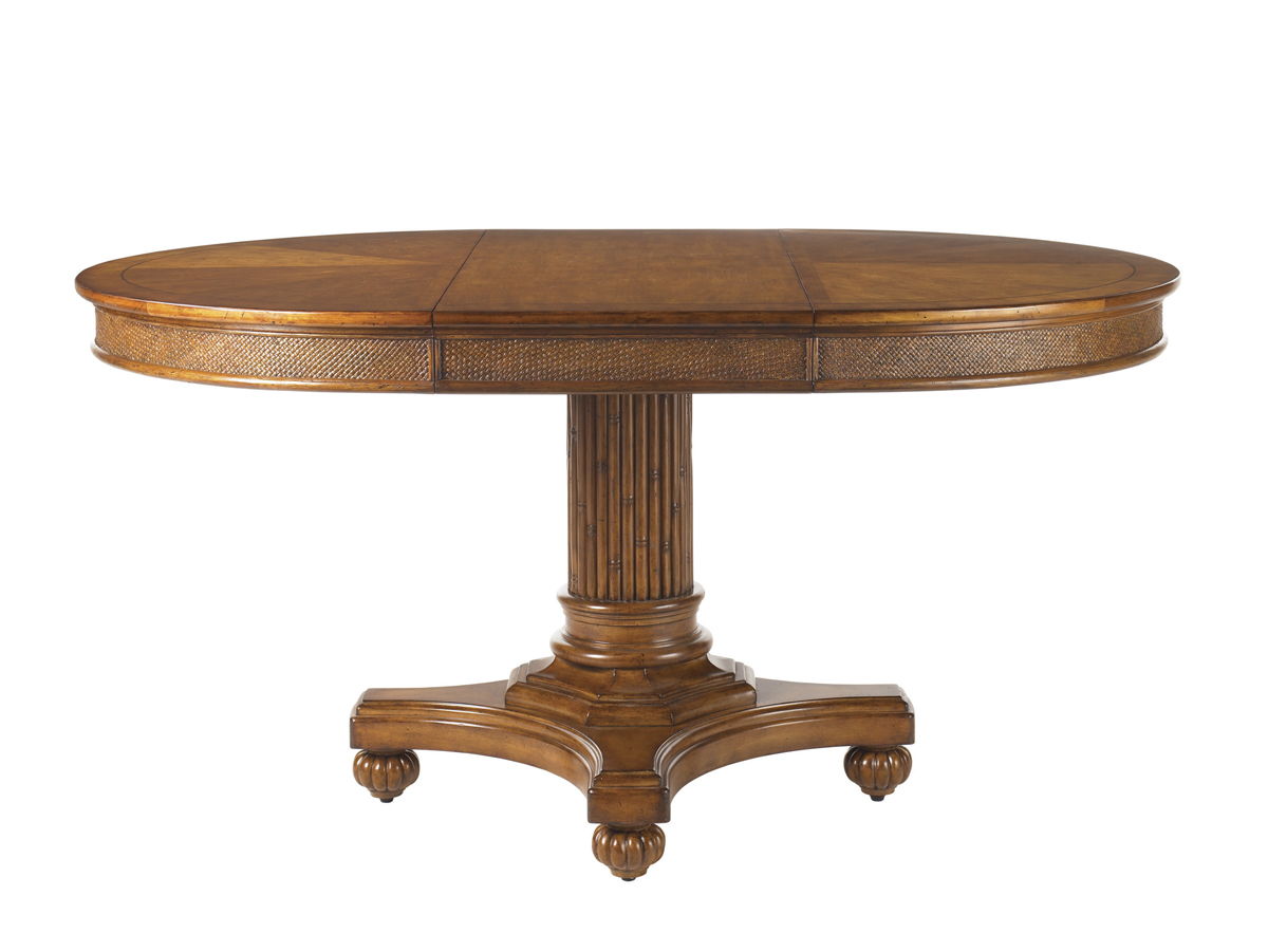 Island Estate - Cayman Kitchen Table - Dark Brown