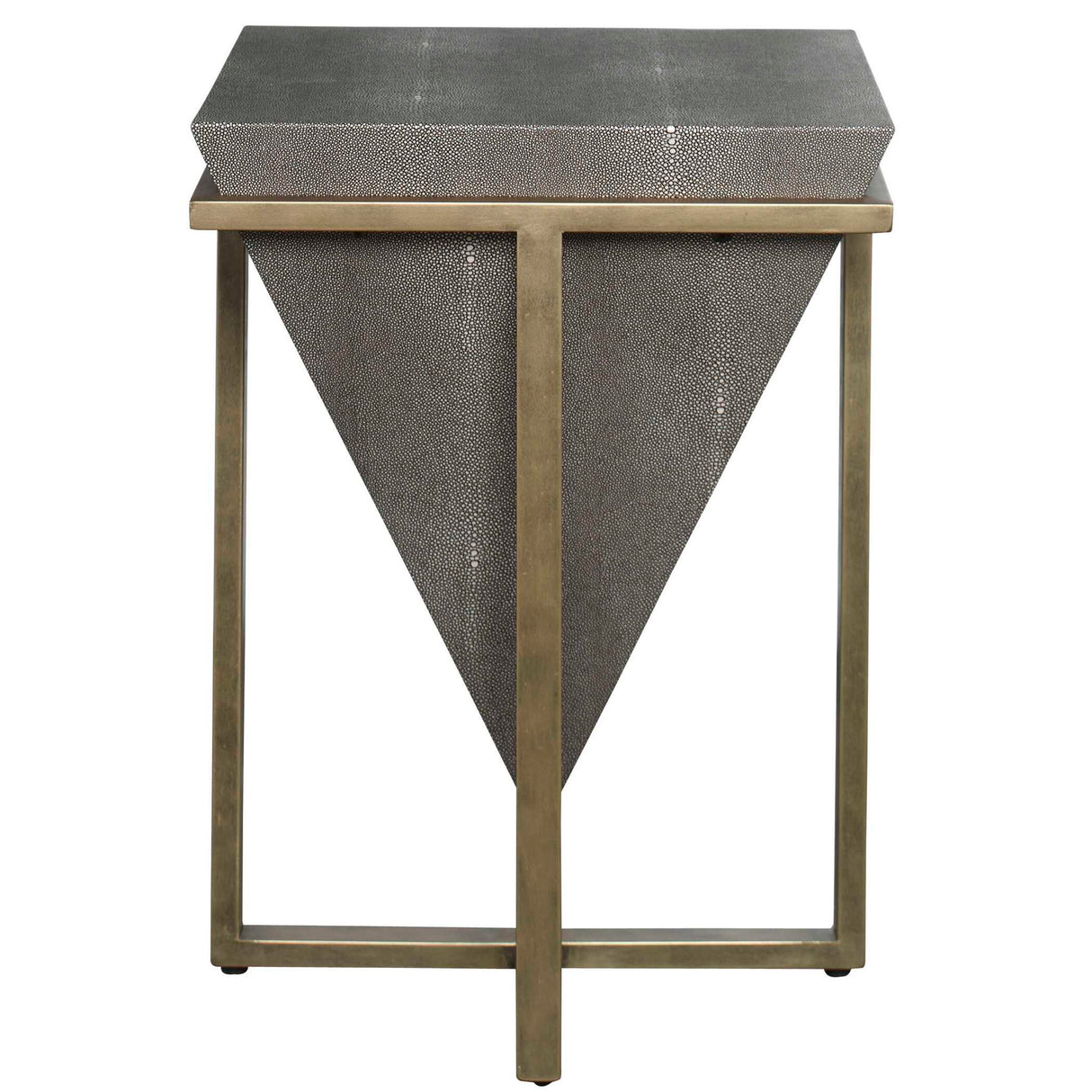 Bertrand - Shagreen Accent Table