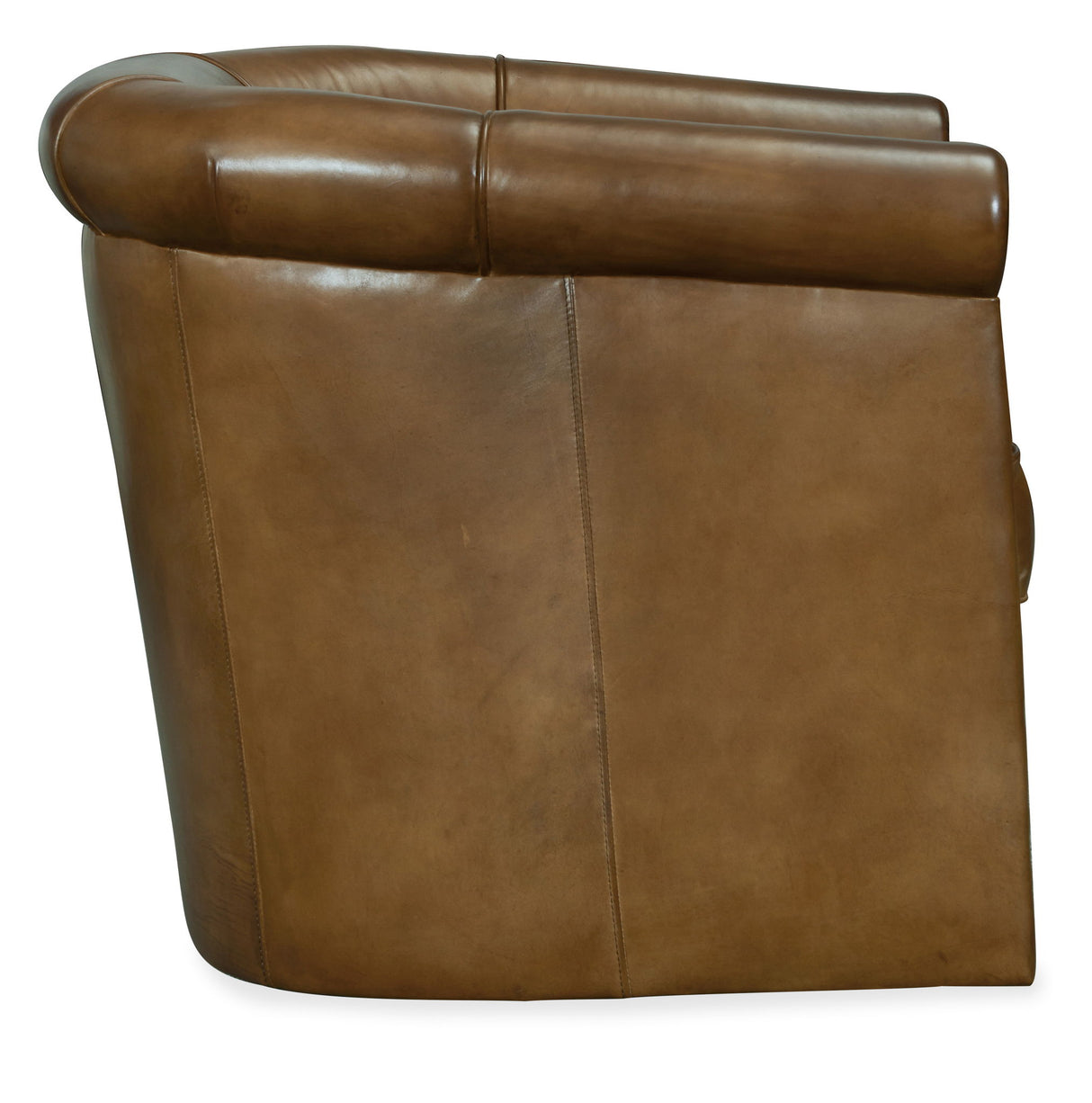 CC - Axton Swivel Leather Club Chair