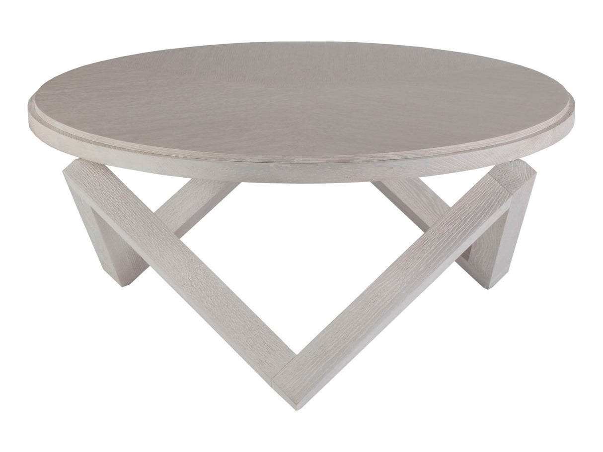 Signature Designs - Isoceles Round Cocktail Table - White