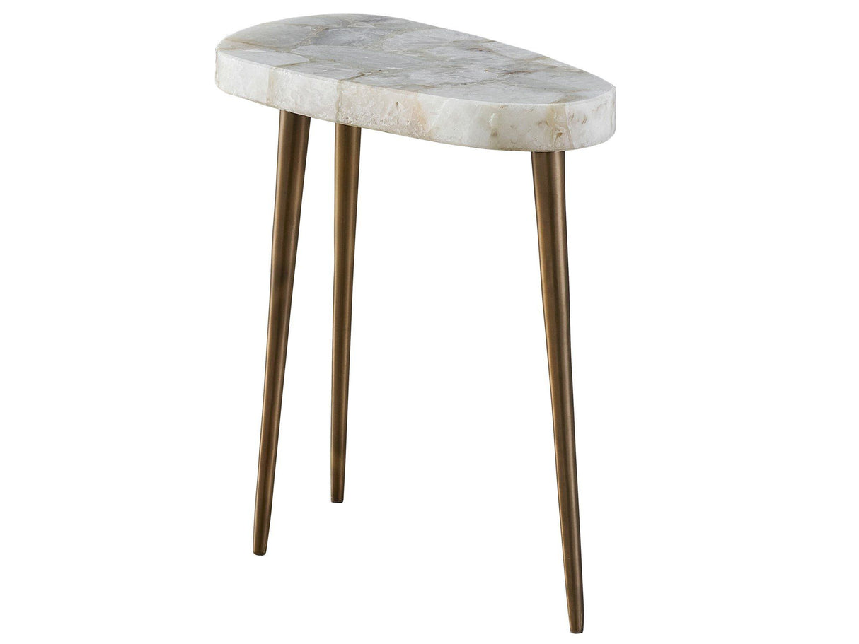 Erinn V x Universal - Fino Short Side Table - White