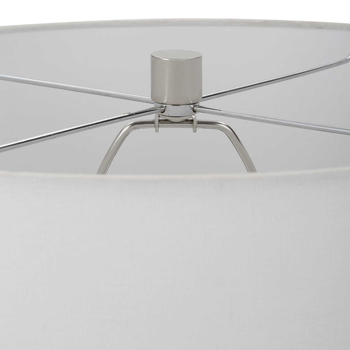 Albany - Farmhouse Table Lamp - White