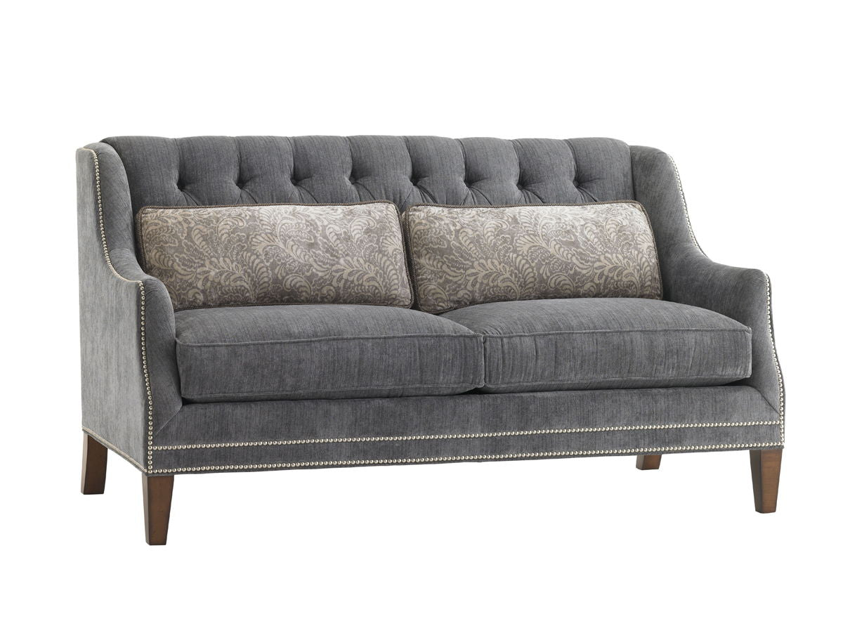 Lexington Upholstery - Sloane Settee - Gray