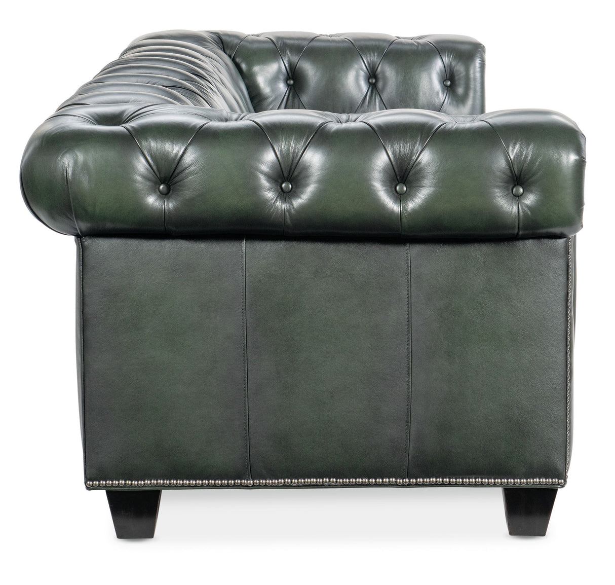 SS - Charleston Tufted Sofa - Dark Green