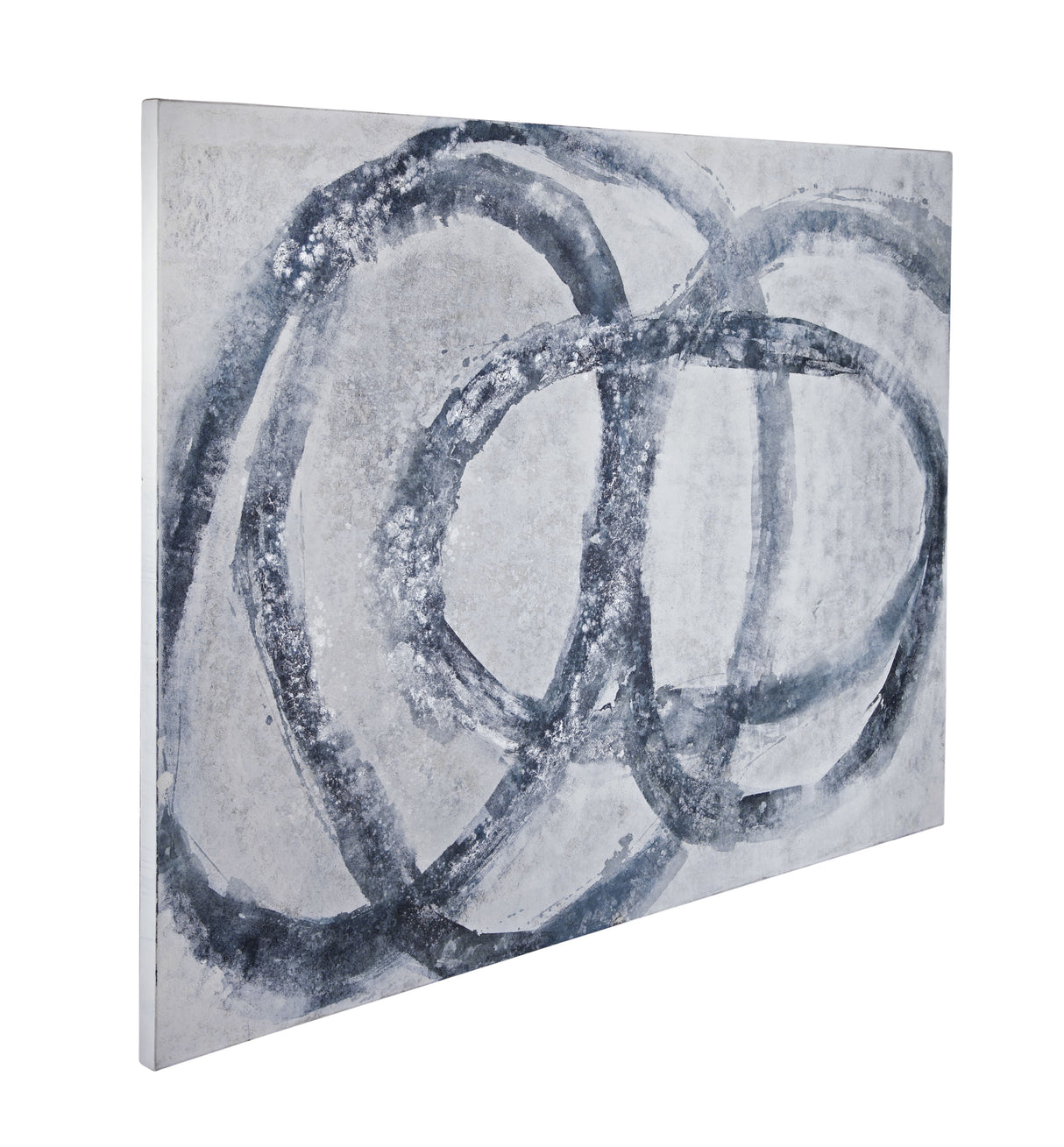 Altarium Canvas Art - White / Blue