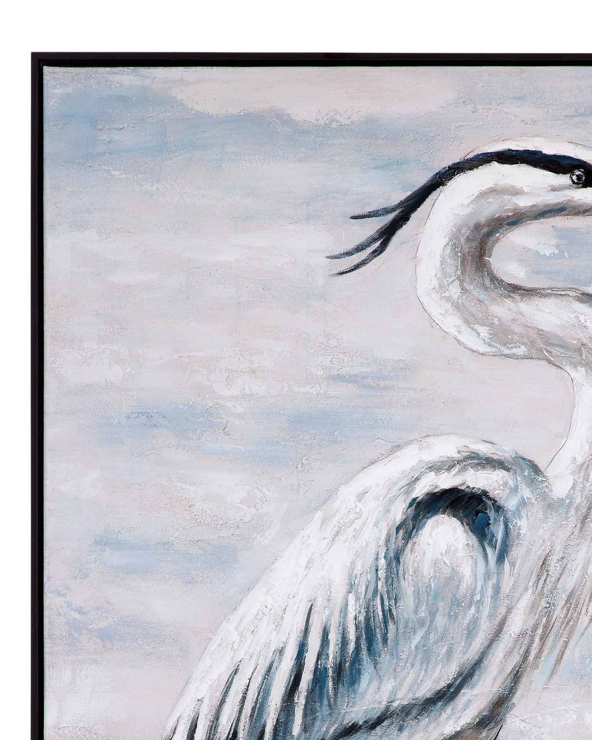 Hunting Canvas Art - White