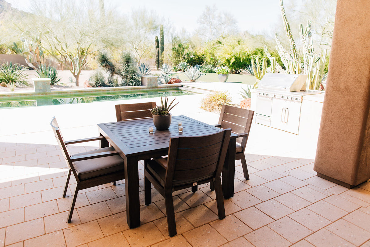 Laguna - Square Sofa Table - Driftwood