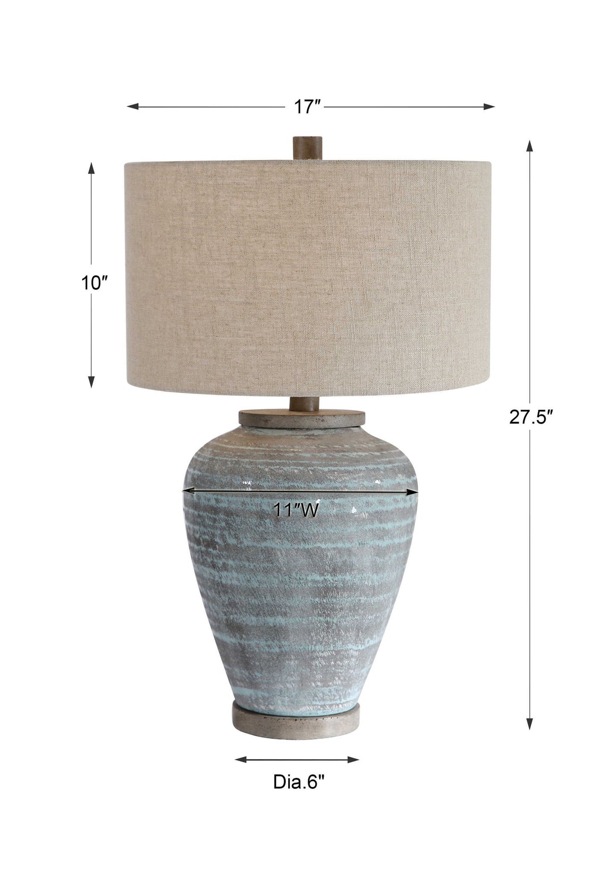 Pelia - Table Lamp - Light Aqua