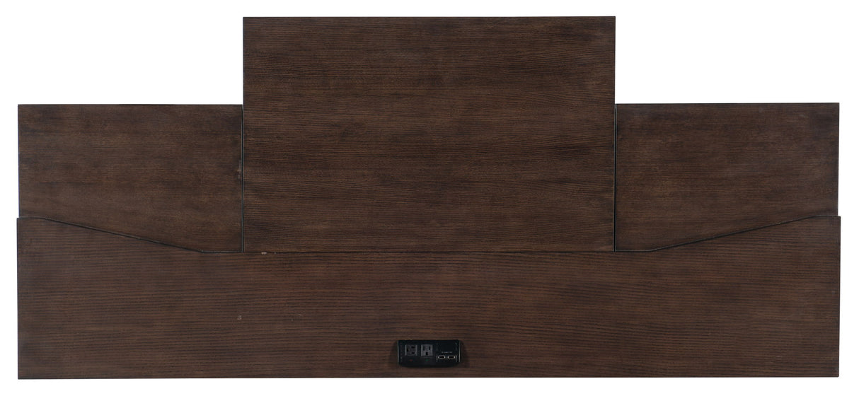 Work Your Way - House Blend Computer Credenza - Dark Brown
