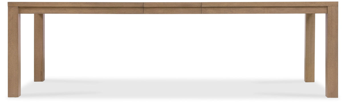 Sonnet - Rectangular Dining Table With One 18" Leaf - Dark Gray