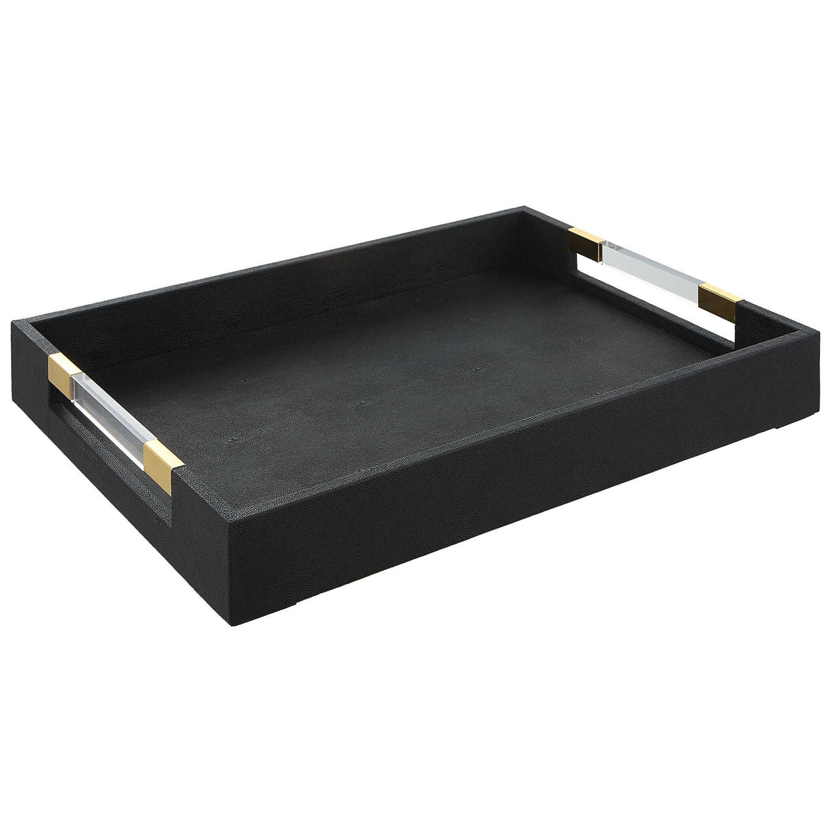 Wessex - Shagreen Tray - Black