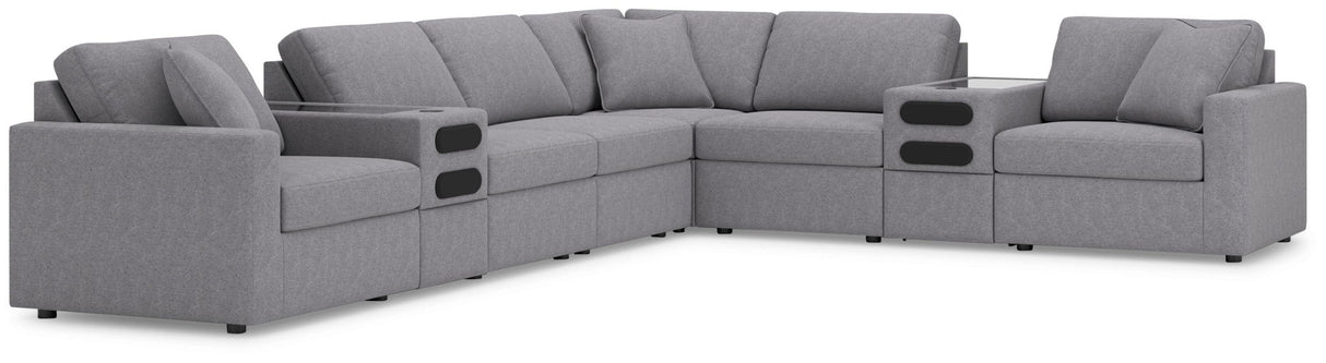 Modmax - L-Shaped Sectional - Granite