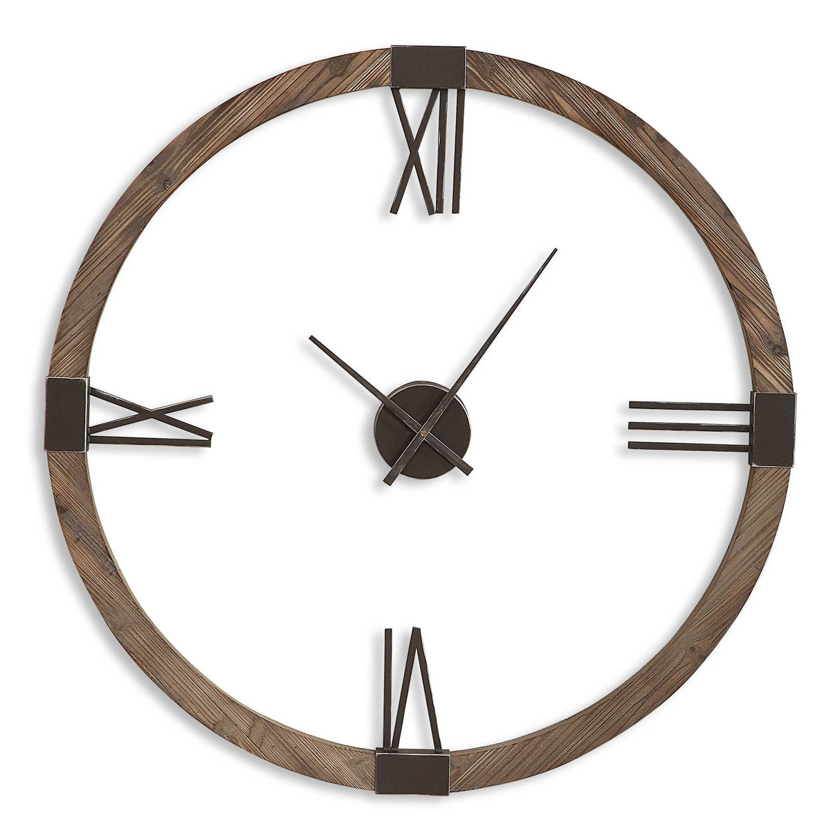 Marcelo - Modern Wall Clock - Light Brown