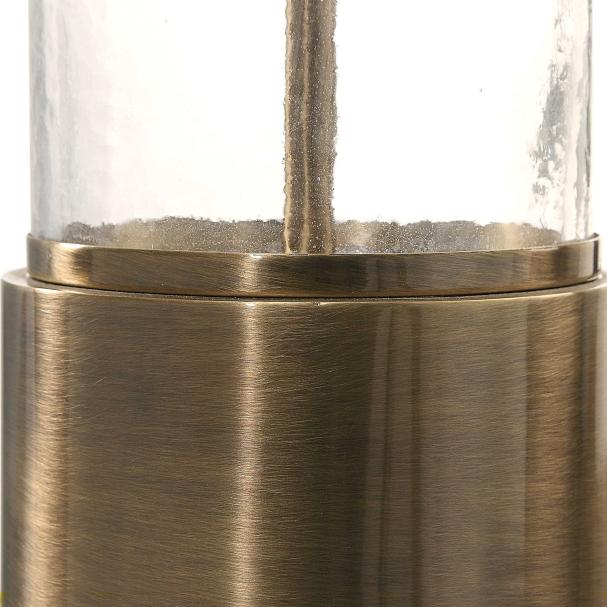 Vaiga - Glass Column Lamp - Gold