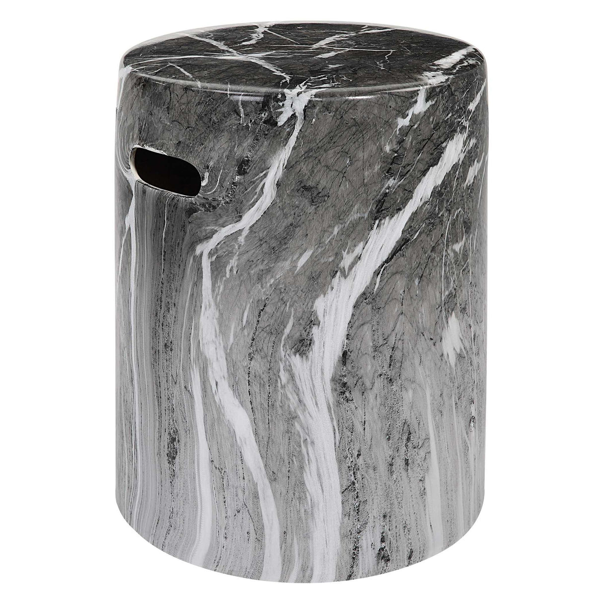 Marvel - Marbled Garden Stool