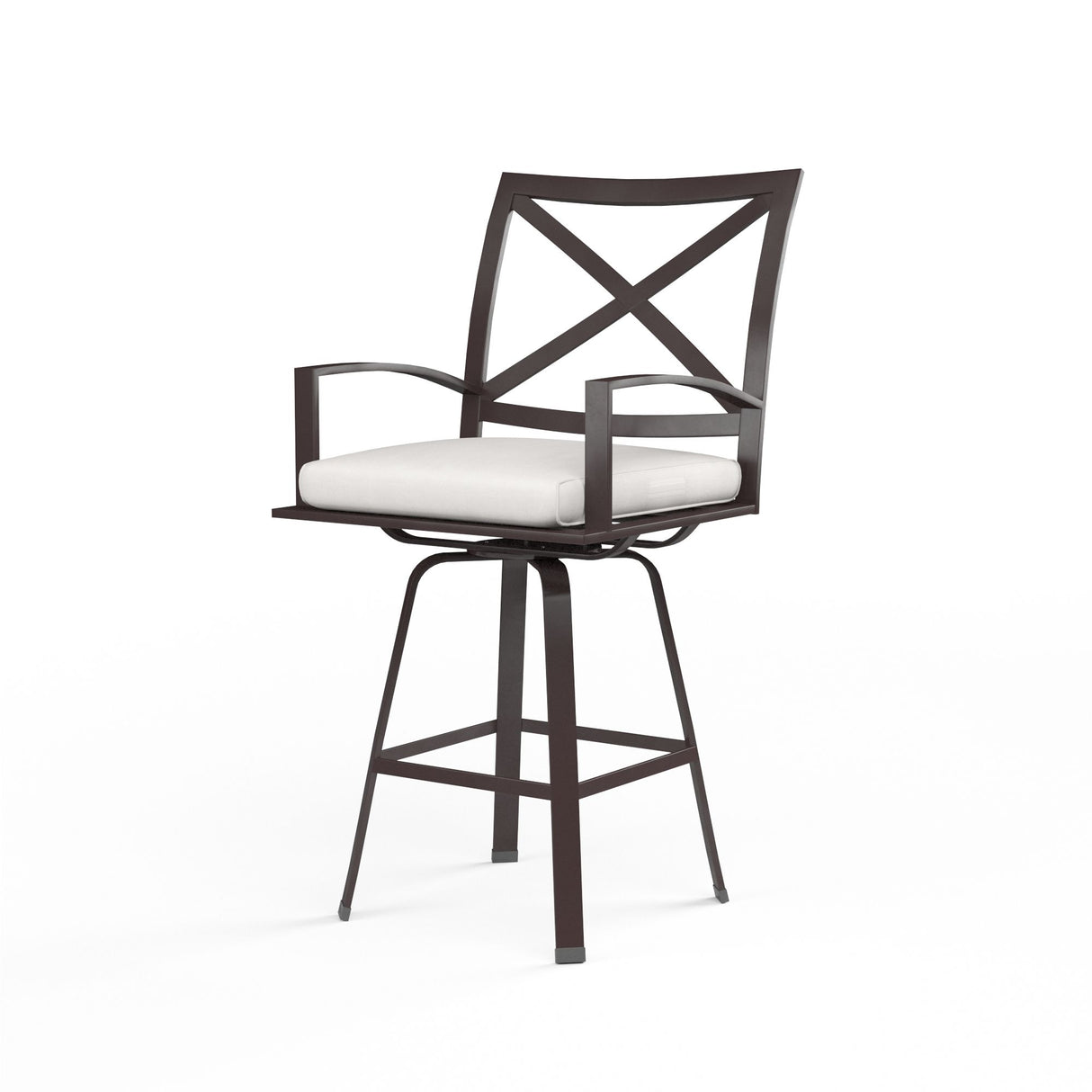 La Jolla - Swivel Barstool, With Self Welt