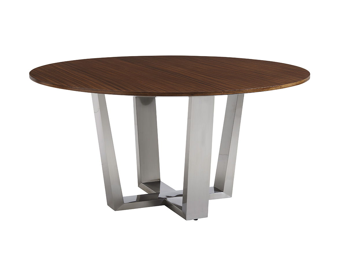 Kitano - Mandara Round Dining Table - Dark Brown