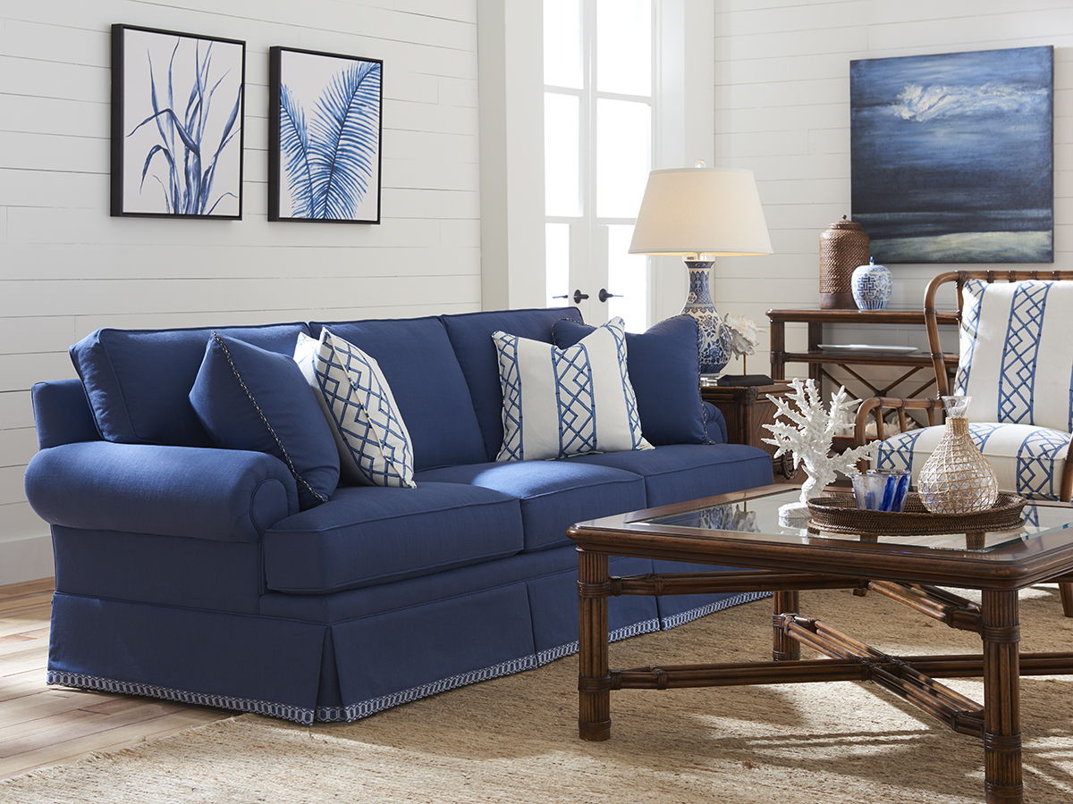 Lexington Upholstery - Townsend Sofa - Blue