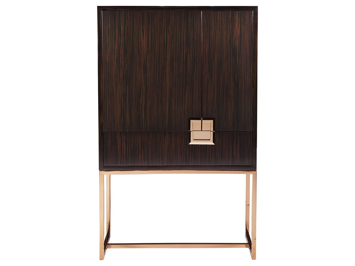 Signature Designs - Casanova Bar Cabinet - Dark Brown