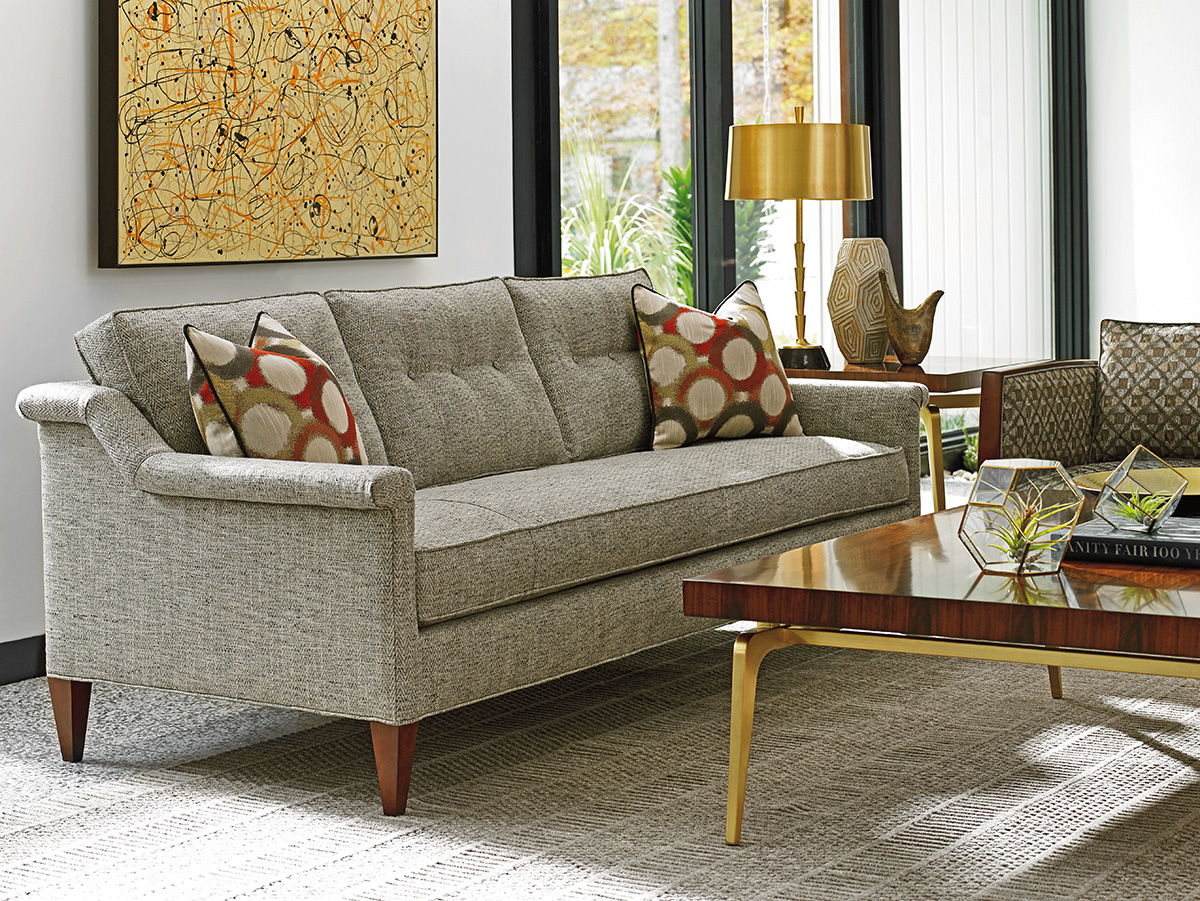 Lexington Upholstery - Whitehall Sofa - Gray