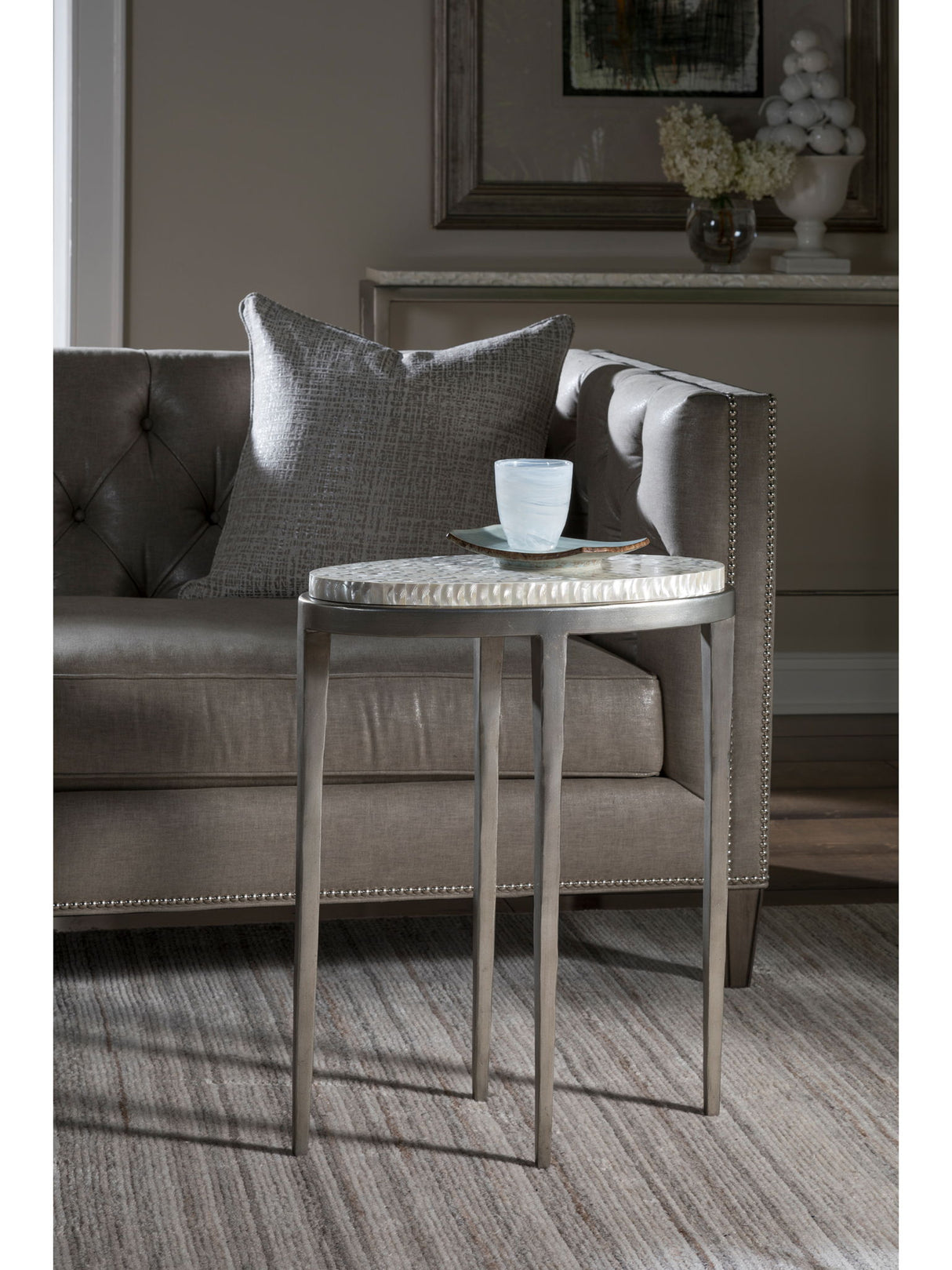 Signature Designs - Brilliante Spot Table - Dark Gray
