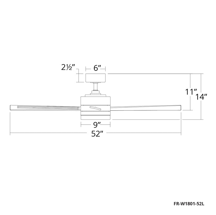 Wynd 52" Ceiling Fan