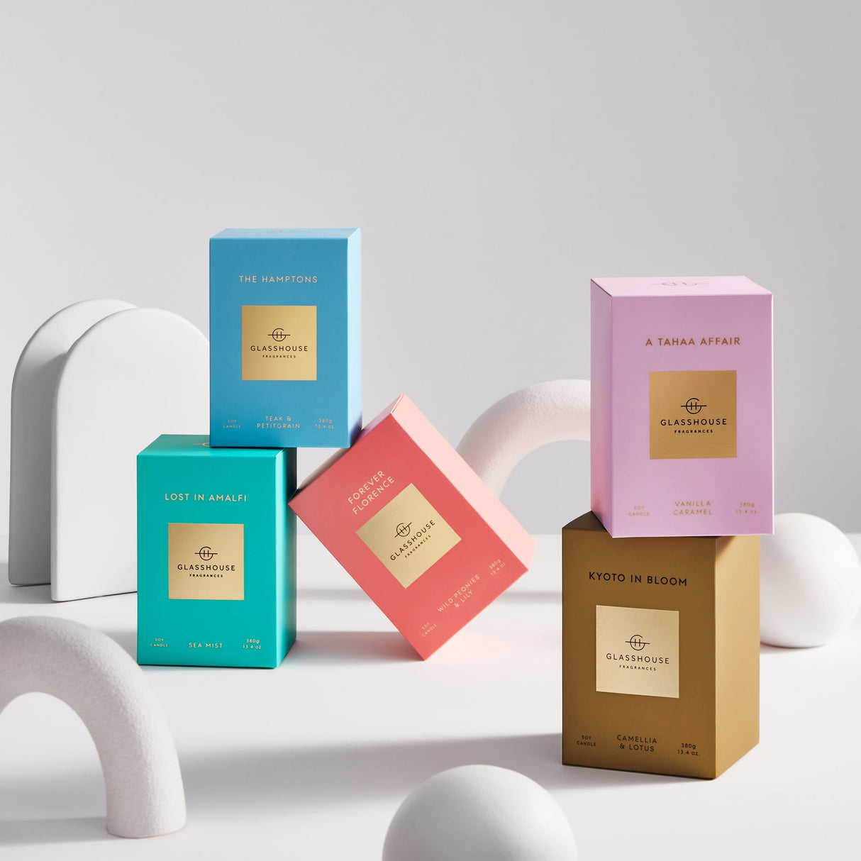 Glasshouse Fragrances - The Hamptons - 13.4oz Soy Candle