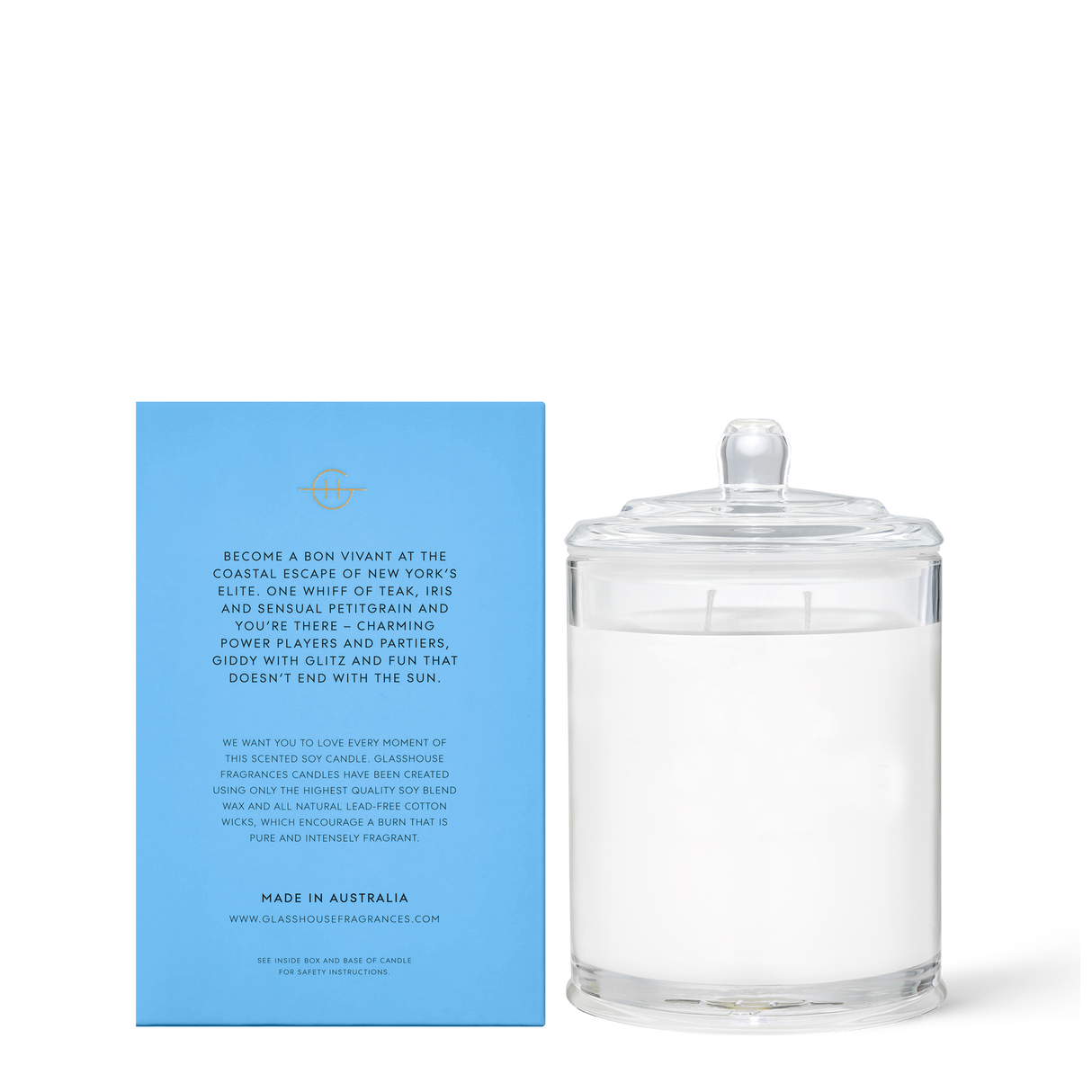 Glasshouse Fragrances - The Hamptons - 13.4oz Soy Candle