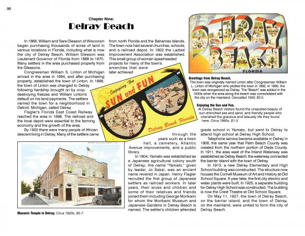 Greetings from Palm Beach, Florida, 1900-1960s By Donald D. Spencer