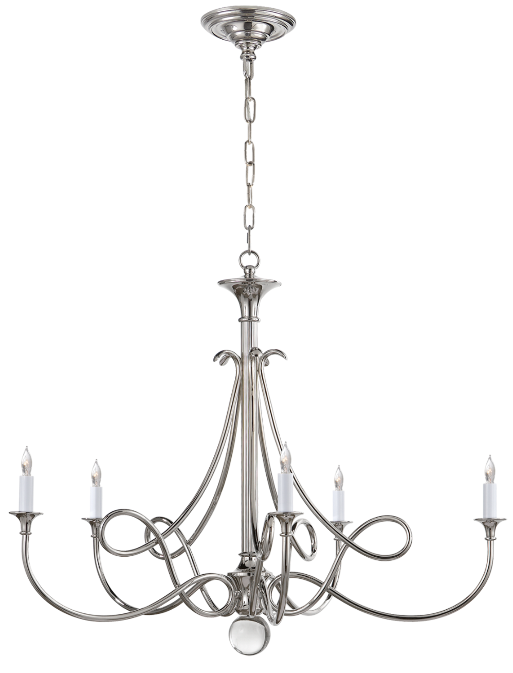 Double Twist Large Chandelier