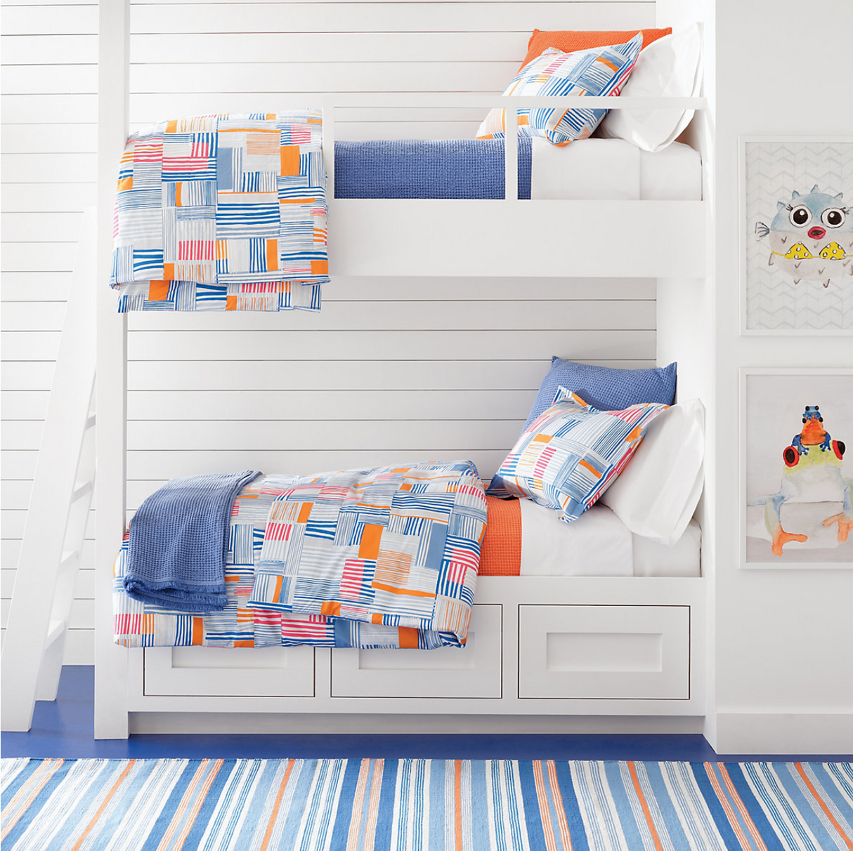 Essential Percale White Sheet Set