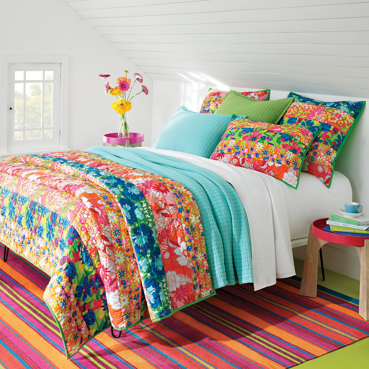 Essential Percale White Sheet Set