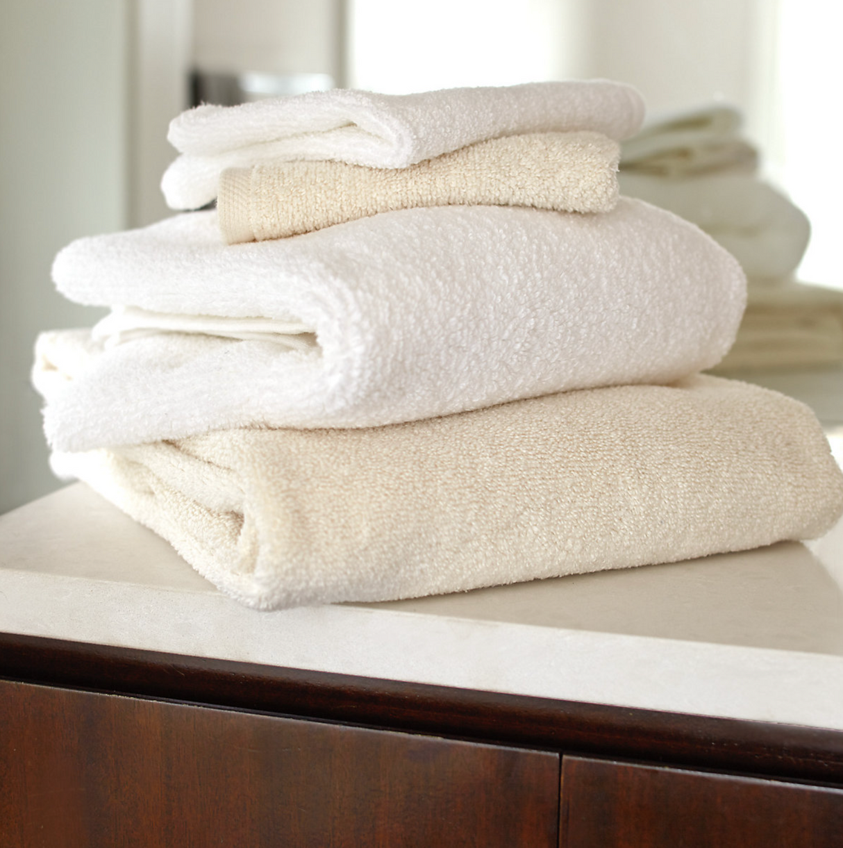 Signature White Towel