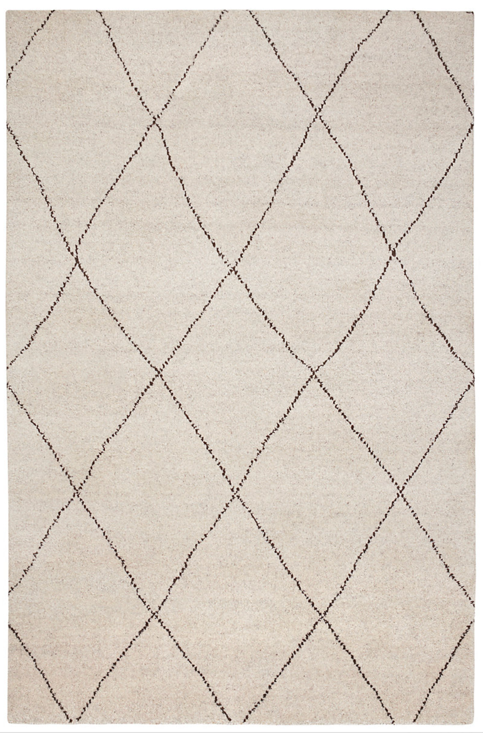 Numa Charcoal Hand Knotted Wool Rug
