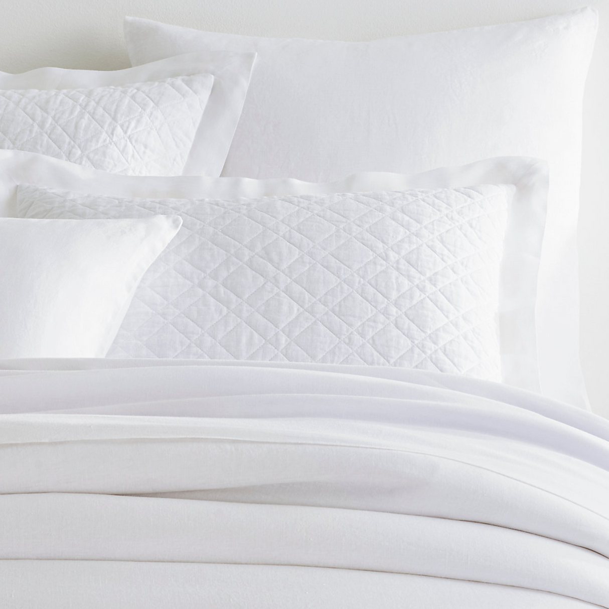 Lush Linen White Sham
