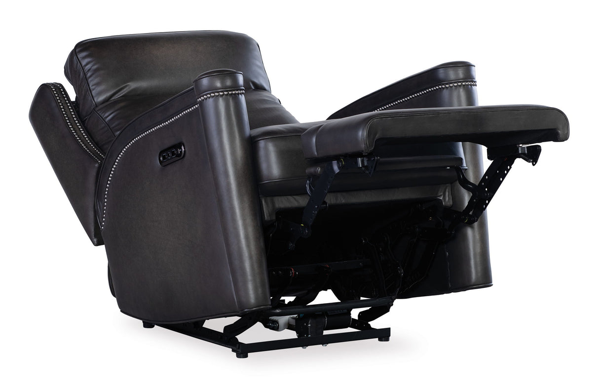 SS - Hamilton Power Recliner With Power Headrest