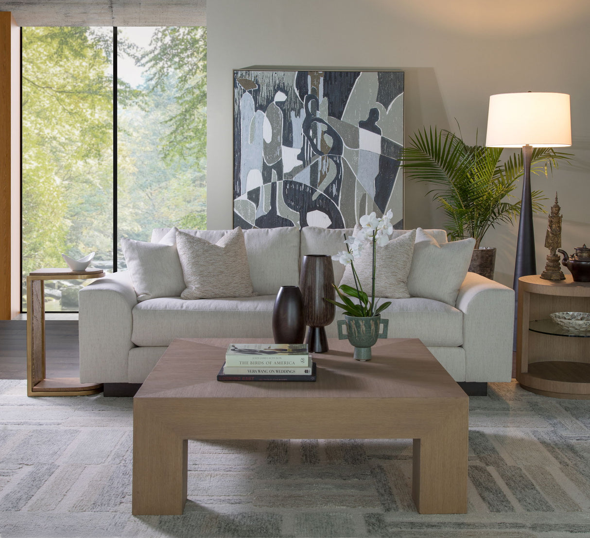 Simpatico - Simpatico Square Cocktail Table - Light Brown