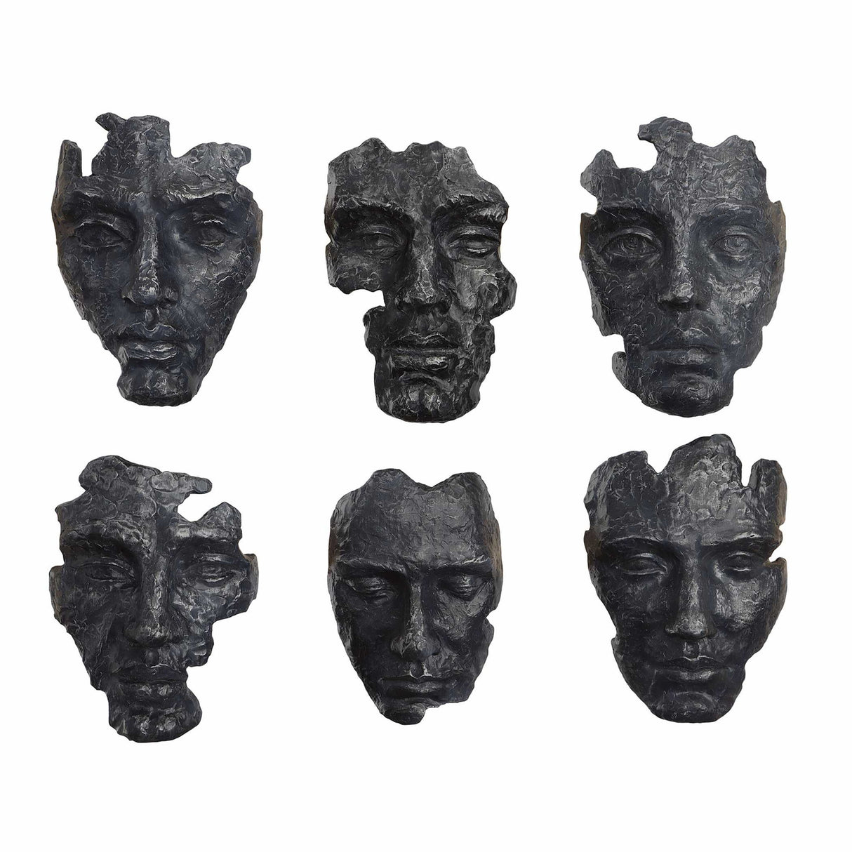 Self-Portrait - Metallic Wall Decor (Set of 6)
