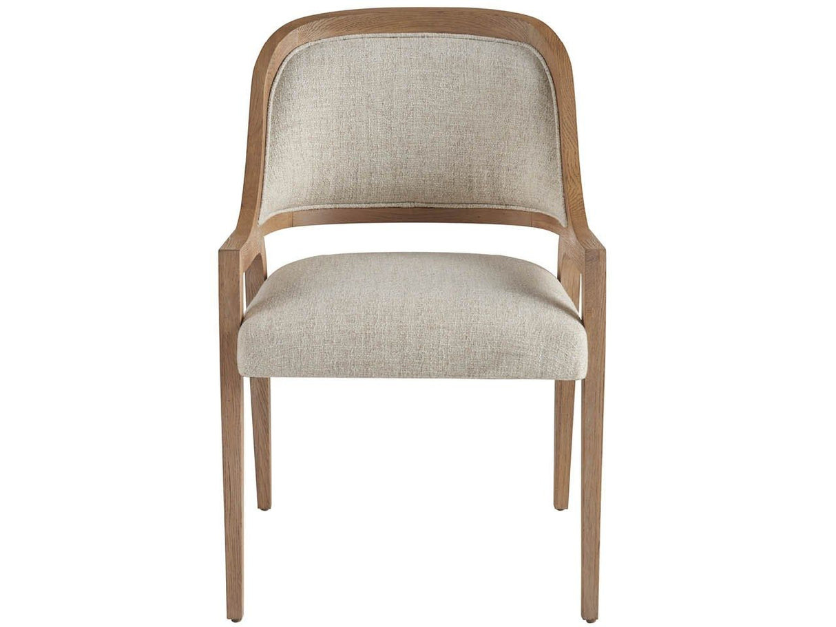 Avaline - Arm Chair - Light Brown / Beige
