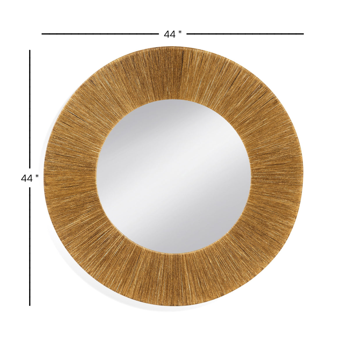 Lopez - Wall Mirror - Light Brown