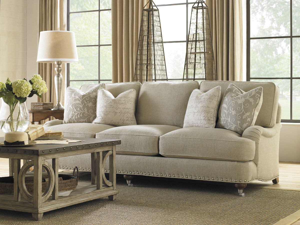 Lexington Upholstery - Carley Sofa - Beige