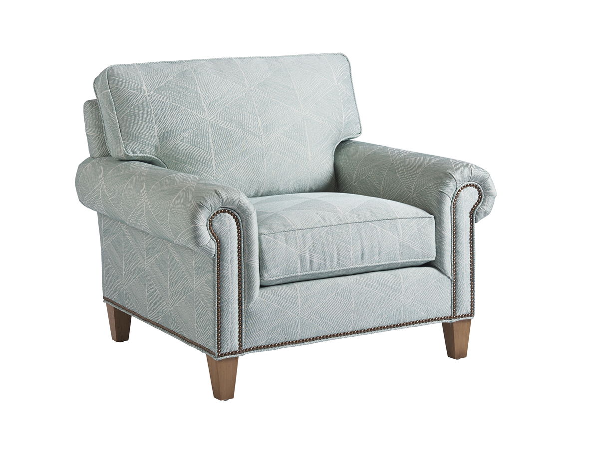 Barclay Butera Upholstery - Watermill Chair - Pearl Silver