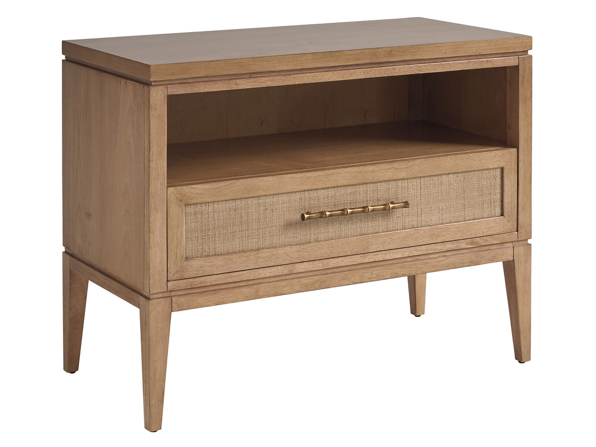Key Biscayne - Wynwood Open Nightstand - Light Brown