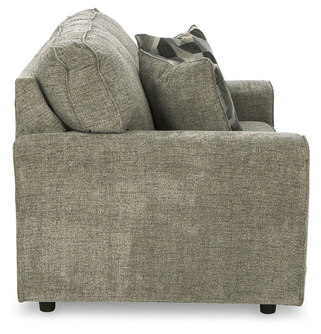 Cascilla - 2 Pc. - Sofa, Loveseat - Pewter
