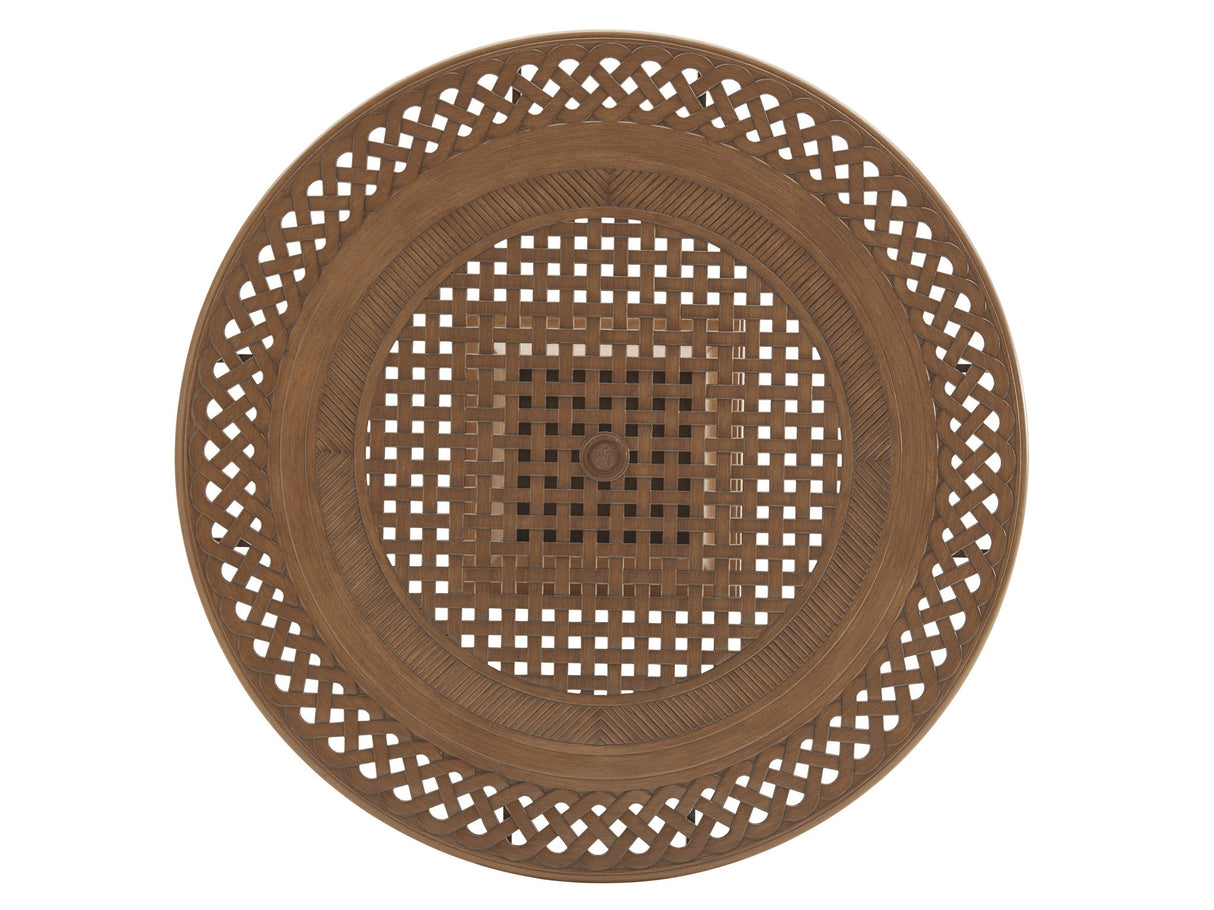 Harbor Isle - Round Dining Table - Dark Brown