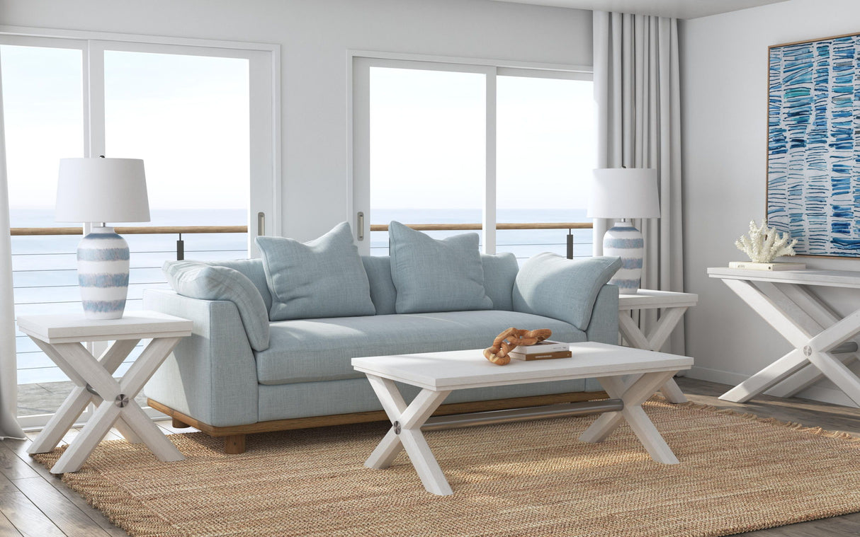 Nadine - Console Table - White