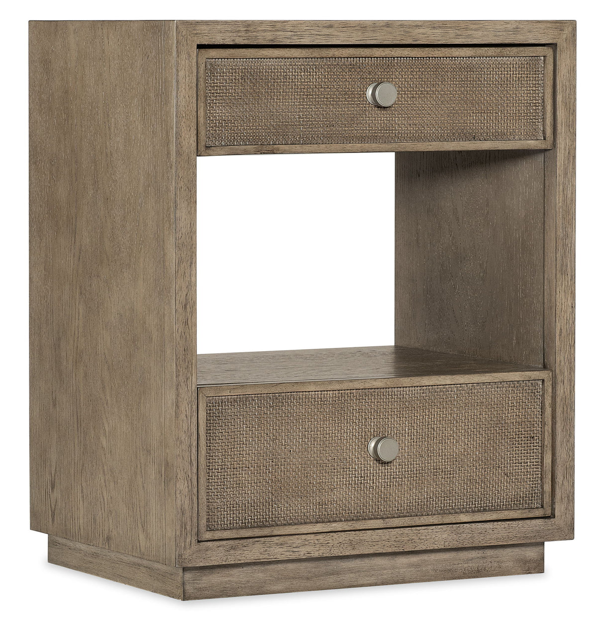 Sonnet - Two-Drawer Nightstand - Dark Gray