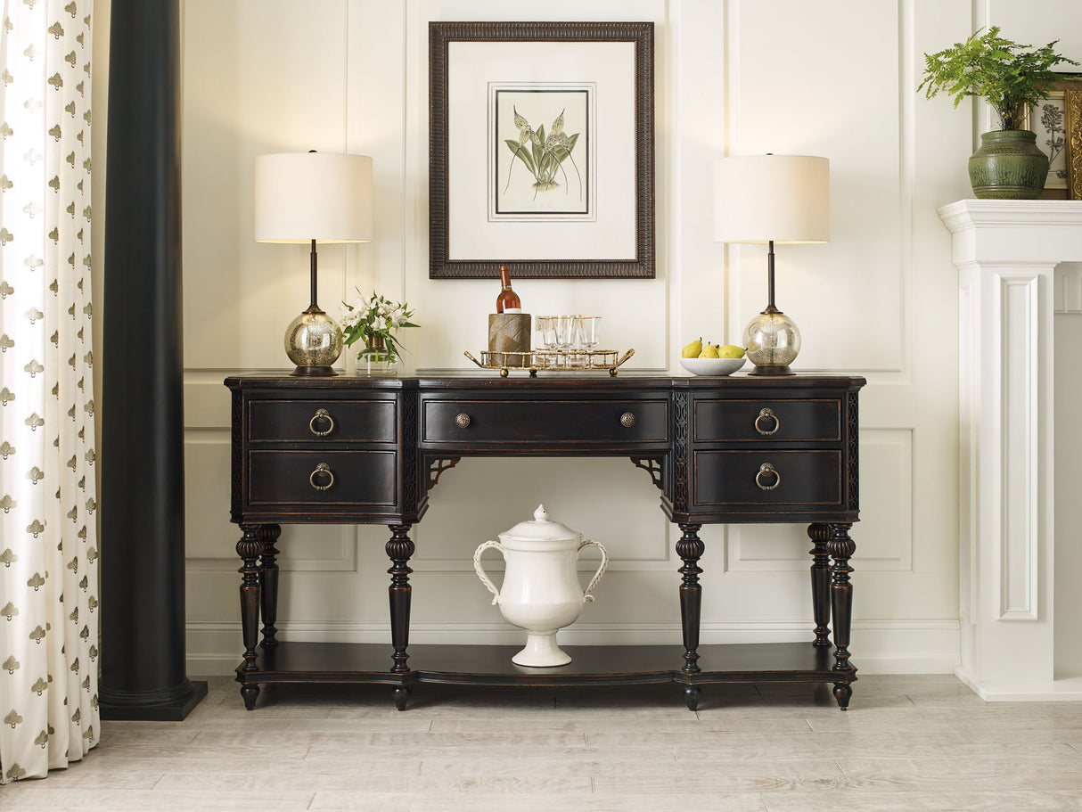 Charleston - Five-Drawer Server - Black