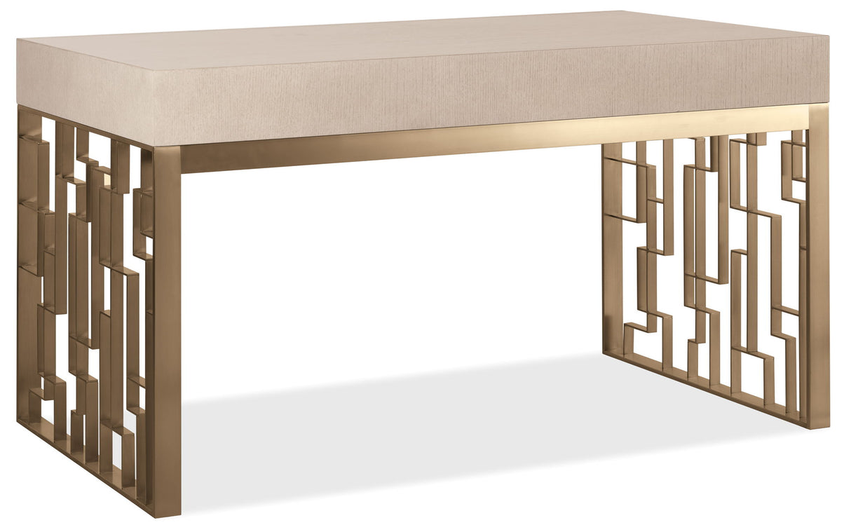 Marlowe - Writing Desk - Polished Limestone