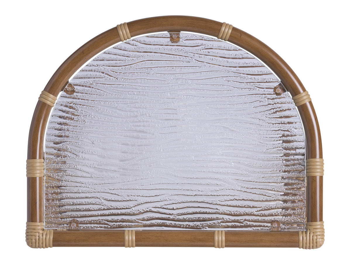 Sandpiper Bay - Demilune End Table - Dark Brown